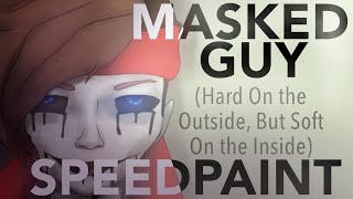Masked Guy [Hard On the Outside, But Soft on the Inside Yandere Sim Series Fanart] screenshot 2