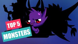 Top 5 Monsters in Monster Masters | Five Over Powered Monsters