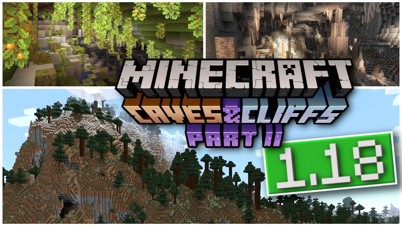 Download Minecraft PE 1.18 APK - Caves & Cliffs