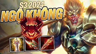 Ngộ Không S1 2024 - Trang Bị, Bảng Ngọc, Phù Hiệu, Combo Ngộ Không Mạnh Nhất