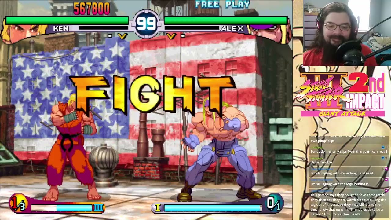Street Fighter III: 2nd Impact: Giant Attack - Stream 4 - YouTube