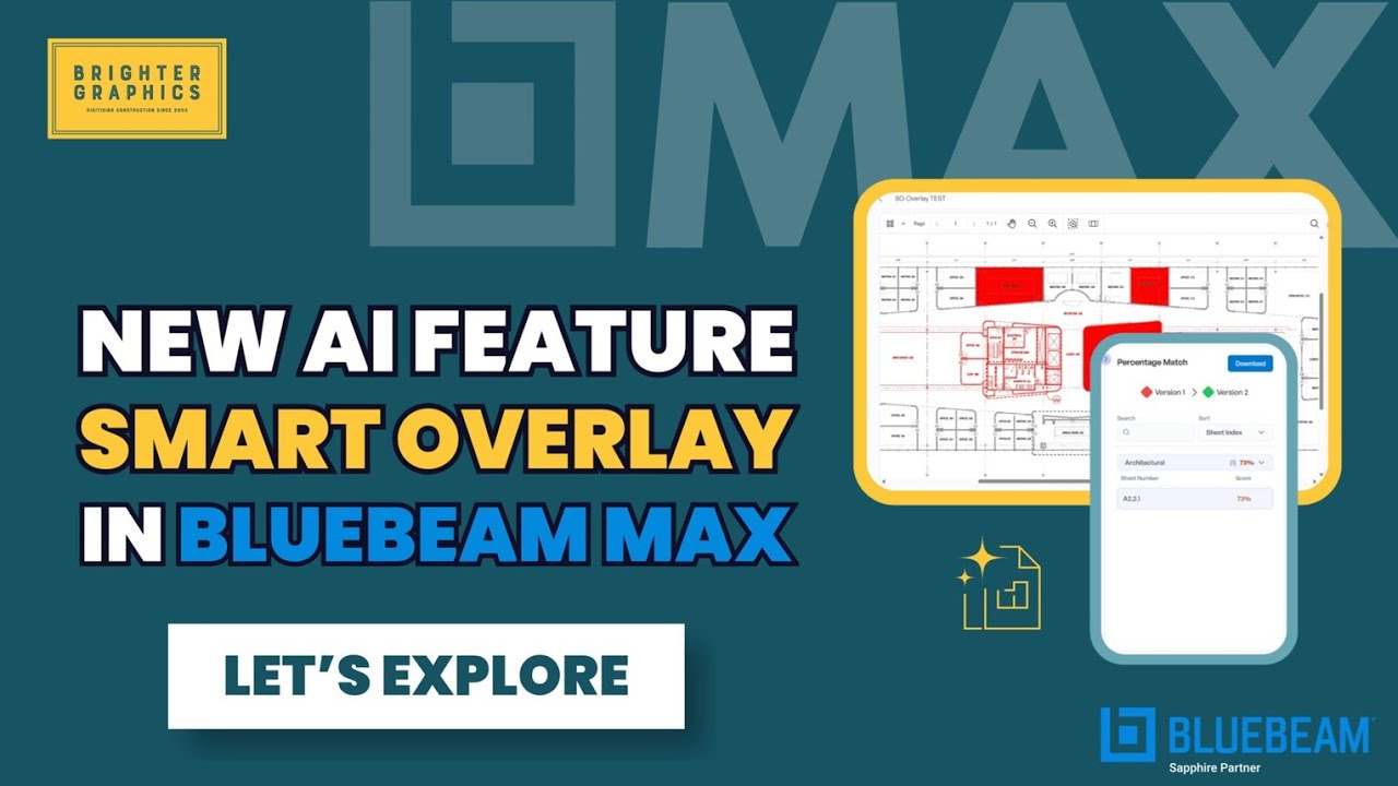 Smart Overlay - New AI-Powered Feature in Bluebeam Max for Smart ...