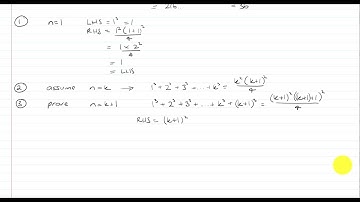 Specialist Mathematics - U1T3V11 - Proof by induction video 3 (SC)