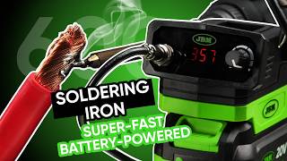 CORDLESS SOLDERING IRON Heats up in seconds | 60068
