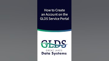 How to Create an Account on the GLDS Service Portal on Mobile