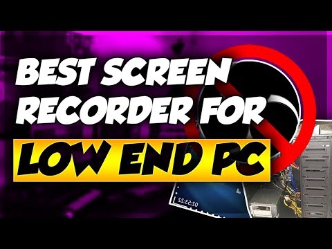 ✅BEST SCREEN RECORDER FOR LOW END PC'S! 60 FPS NO LAG!