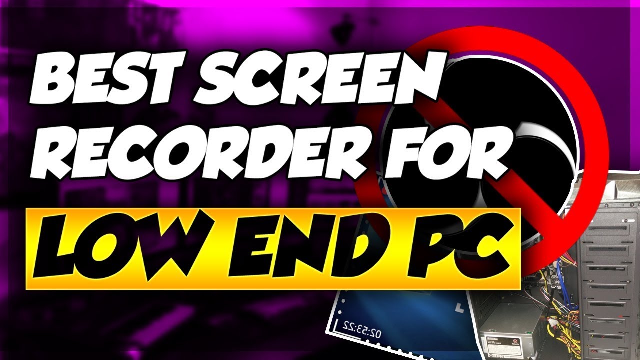 BEST SCREEN RECORDER FOR LOW END PC'S! 60 FPS NO LAG! YouTube