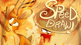 SPEED DRAW- Autumn Walk (Zoophobia)- VivziePop