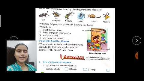 Class-2nd E.V.S. ( Ch-9 Sweet Home ) Explanation
