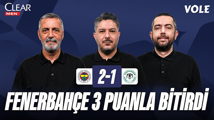 Fenerbahçe - Konyaspor Maç Sonu | Abdülkerim Durmaz, Yusuf Kenan Çalık, Mehmet Ertaş | 3. Devre