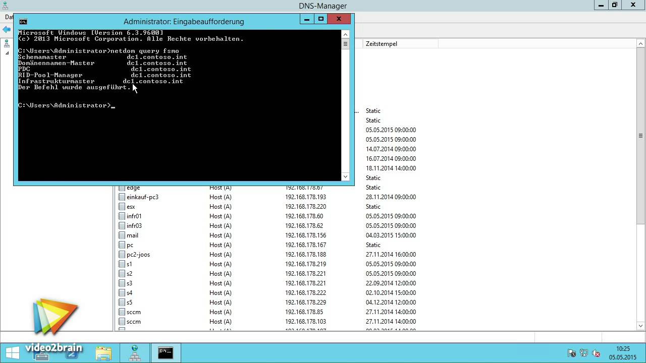  New Windows Server 2012 R2 Tutorial: Domänencontroller entfernen |video2brain.com
