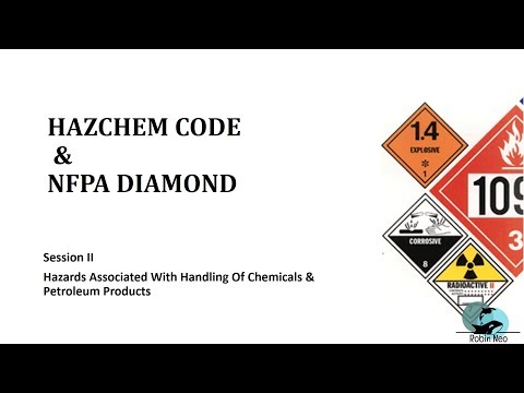 HAZCHEM & NFPA Diamond