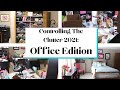 Extreme Declutter: Office Edition | Real Life Declutter and Clean with me | Office organization