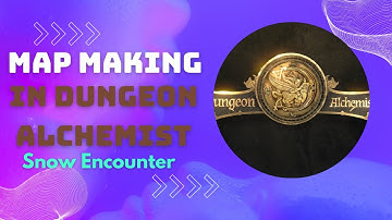 Map Building in Dungeon Alchemist - Snow encounter