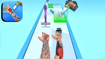 Tattoo Rush ​- All Levels Gameplay Android,ios (Levels 37-38)