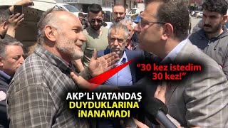 Ekrem İmamoğlu Söyledi Akpli Vatandaş Duyduklarına Inanamadı