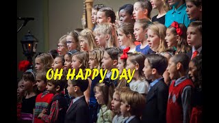 Video thumbnail of "Oh happy day, Coro bambini"
