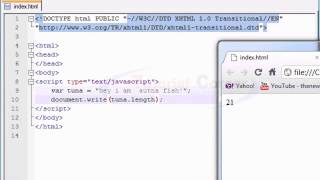 JavaScript Video Tutorial – 24/40 .Objects