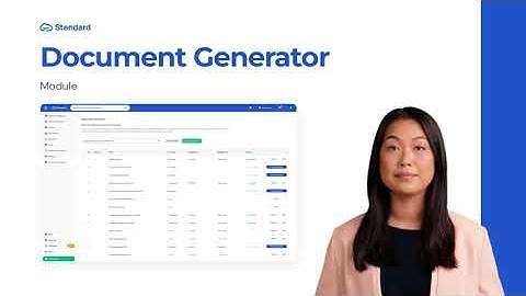 Create customised ISO templates with Smart Document Generator   ||  Stendard Solution™ EQMS