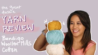 THE GREAT AUSSIE YARN REVIEW: BENDIGO WOOLLEN MILLS COTTON | Reviewing a an Australian cotton yarn screenshot 4