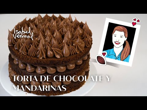 Video: Pastel Con La Adición De Chocolate Y Mandarinas