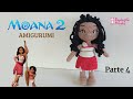 Tutorial Moana 2 em Amigurumi (Parte 4)
