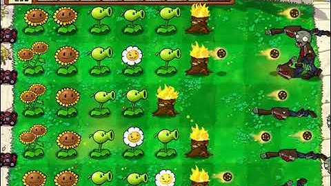 SERIES THROWBACK: Plants vs Zombies (HARD MODE! 1-1 - 1-10!)
