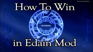 How to Win in Edain Mod