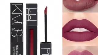 KIMUSE liquid matte lipstick ( unboxing color 01) aliexpress haul