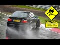 Nürburgring + Rain = Lot's of Slippery Action! Nordschleife Touristenfahrten