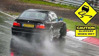 Nürburgring + Rain = Lot's of Slippery Action! Nordschleife Touristenfahrten