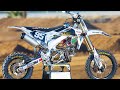 190cc Super Trick Husqvarna Pit Bike with Carson Brown - Motocross Action Magazine