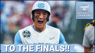 REACTION: UNC Tar Heels ADVANCE to College World Series FINALS with 12-7 Win over West Virginia