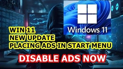 Microsoft Pushing Adverts into the Start Menu (Windows 11) | Fix Privacy & Disable Ads Now.