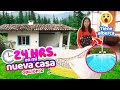 ☀️ 24 HORAS en OTRA NUEVA CASA🏡 🌳 ¡JARDÍN ENORME y TIENE ALBERCA! 😍💦¿Es Perfecta?| BUSCANDO CASA