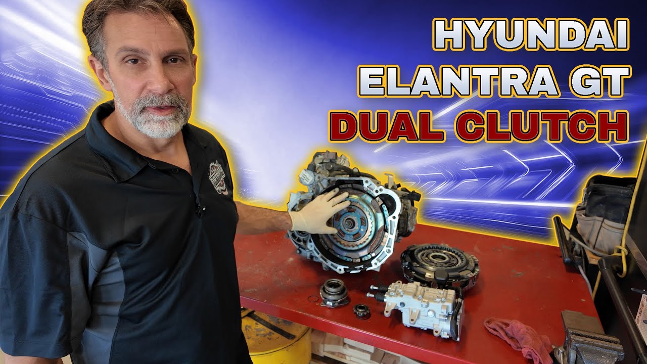 Внутри трансмиссии с двойным сцеплением — полная переборка коробки передач Hyundai Elantra DCT!