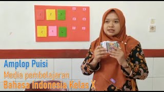 Amplop Puisi | Media pembelajaran bahasa indonesia | Media inovasi menulis puisi Kelas X
