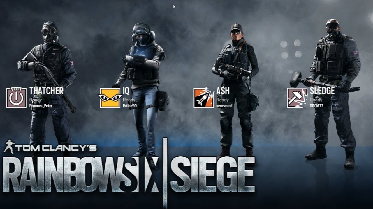 RAINBOW SIX SIEGE PC Gameplay - 5v5 Terrorists vs Police | Docm77 - YouTube