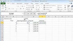 calculating future value on excel 
