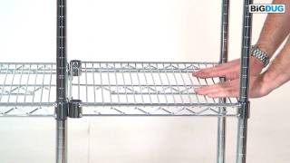 BiGDUG Chrome Shelving 'S' hooks