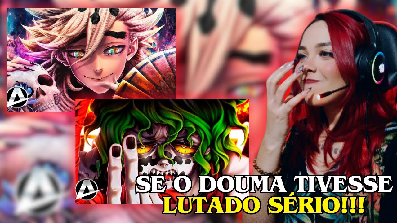 ♪ Douma (Kimetsu no Yaiba) | Frias Emoções | AniRap / ♪ Gyutaro | O Lua Superior 6 (Cherry React)