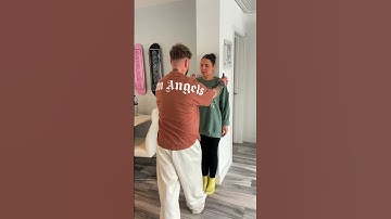 I GLUED HER TO THE WALL PRANK!! #shorts