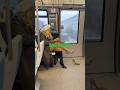 “Beauty vs. The Subway Rat 🐀 #funny #blonde