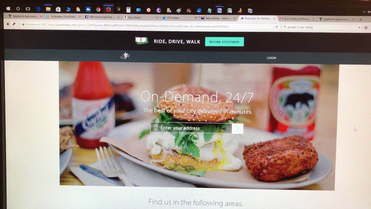Postmates Review YouTube