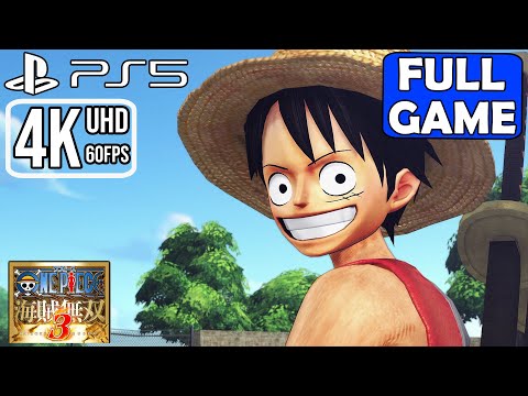 One Piece Pirate Warriors 3 [PS5 4K UHD 60FPS] Gameplay Walkthrough FULL GAME - No Commentary