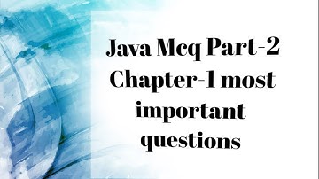 #JavaMCQs #techytime #ask4help Part-2 Java Basic MCQs | Java MCQ