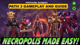 NO SKILLS , NO PROBLEM ! NECROPOLIS PATH 3 CHEESED 🧀! - THE GUIDE YOU WISH YOU SAW EARLIER | MCOC | 