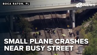 Three dead, one injured in a Florida fiery plane crash