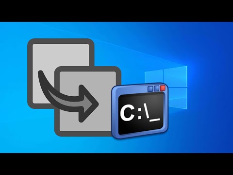 Vidéo: Comment copier une ligne dans CMD ?