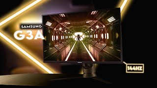 Test du Samsung Odyssey G3A: Un excellent écran 144hz ?